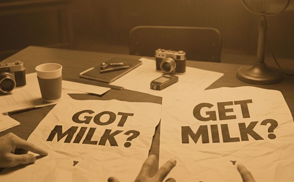 Saved by a Typo: How ‘Got Milk?’ Nearly Missed Its Big Break
