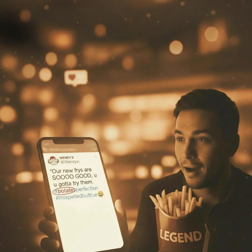 The Happy Accident: How a Misspelled Tweet Made Wendy's a Social Media Legend